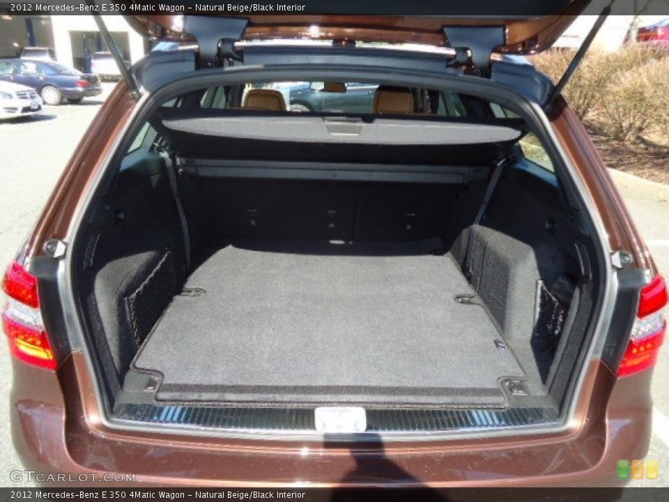 Natural Beige/Black Interior Trunk for the 2012 Mercedes-Benz E 350 4Matic Wagon #65053816