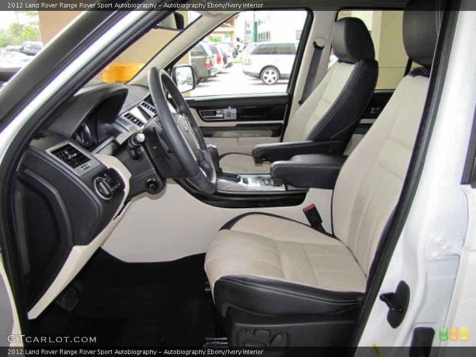 Autobiography Ebony/Ivory Interior Photo for the 2012 Land Rover Range Rover Sport Autobiography #65060362