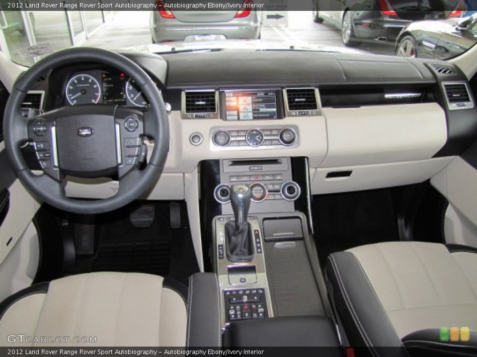 Autobiography Ebony/Ivory Interior Photo for the 2012 Land Rover Range Rover Sport Autobiography #65060371