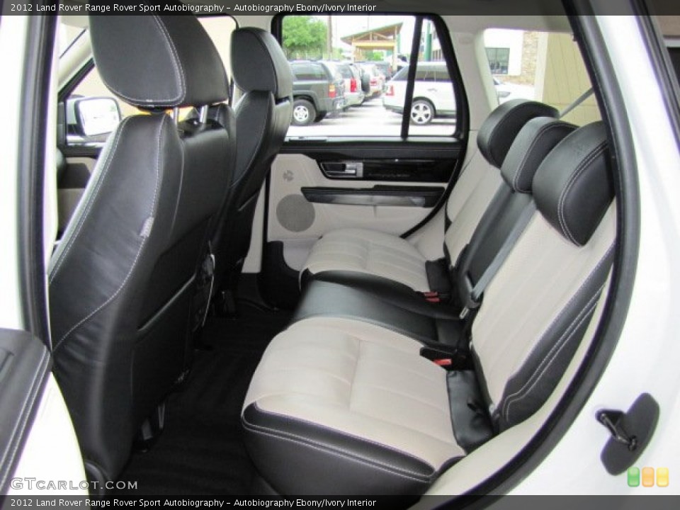 Autobiography Ebony/Ivory Interior Photo for the 2012 Land Rover Range Rover Sport Autobiography #65060380