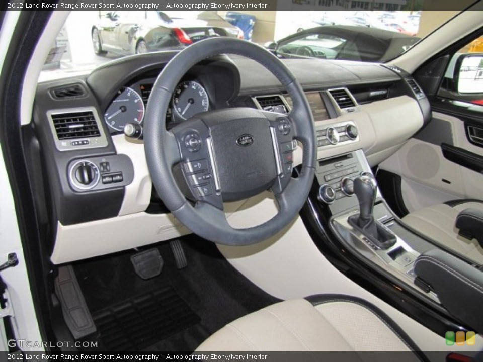 Autobiography Ebony/Ivory Interior Photo for the 2012 Land Rover Range Rover Sport Autobiography #65060482