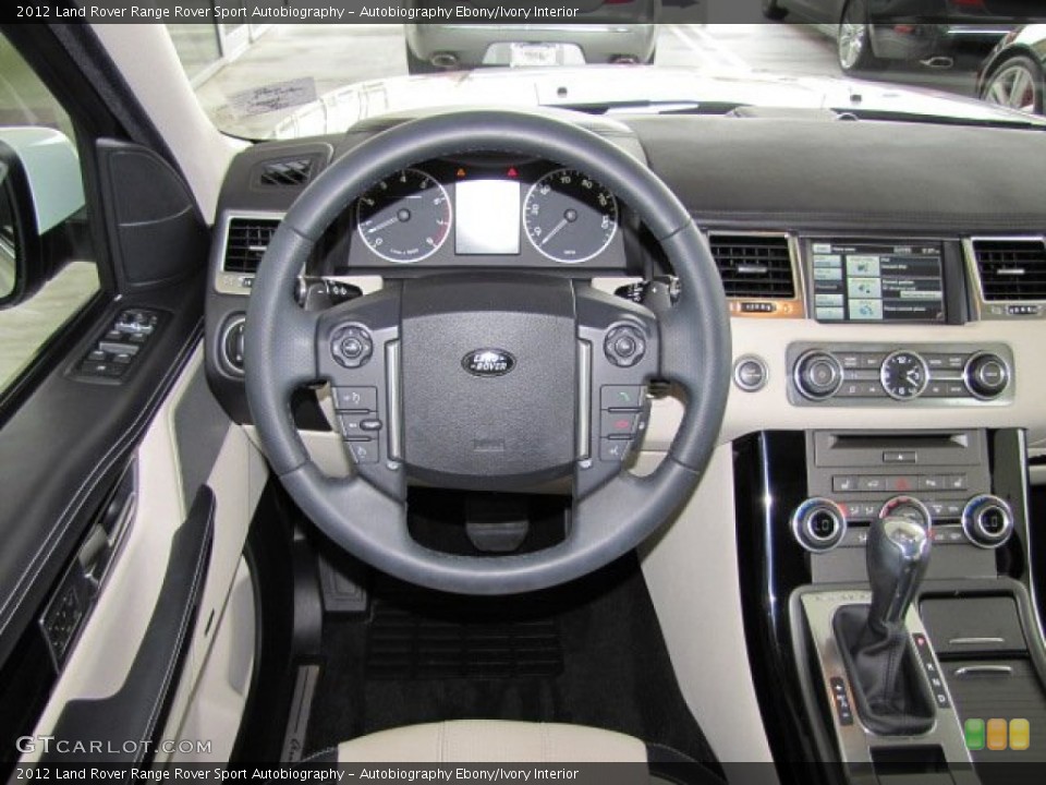 Autobiography Ebony/Ivory Interior Dashboard for the 2012 Land Rover Range Rover Sport Autobiography #65060491