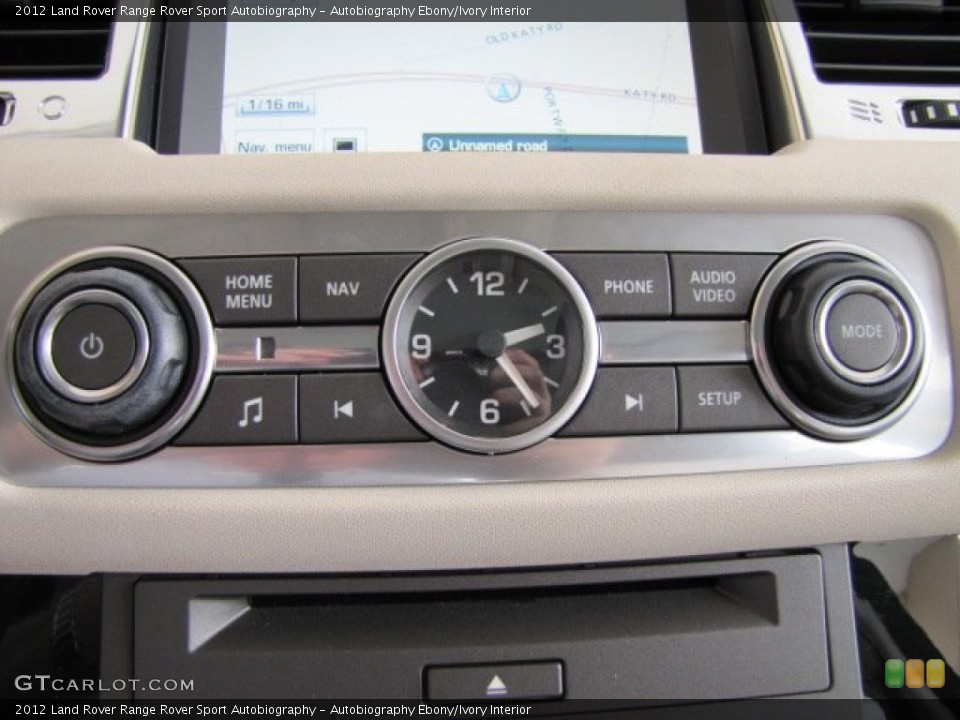 Autobiography Ebony/Ivory Interior Controls for the 2012 Land Rover Range Rover Sport Autobiography #65060560