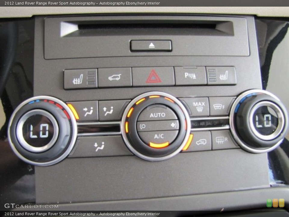 Autobiography Ebony/Ivory Interior Controls for the 2012 Land Rover Range Rover Sport Autobiography #65060569