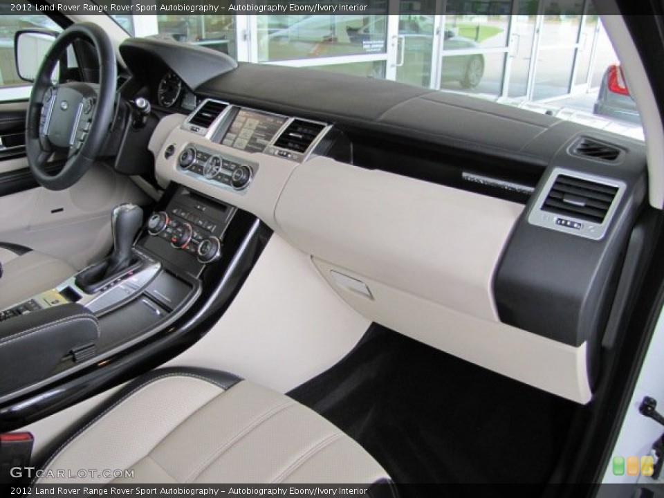 Autobiography Ebony/Ivory Interior Dashboard for the 2012 Land Rover Range Rover Sport Autobiography #65060602