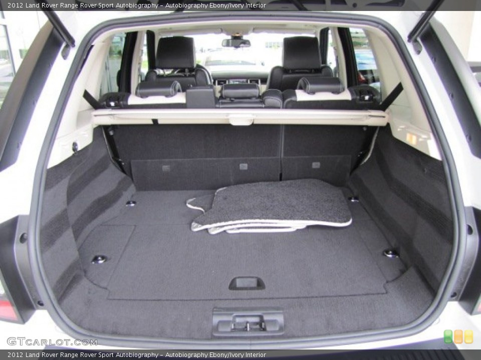 Autobiography Ebony/Ivory Interior Trunk for the 2012 Land Rover Range Rover Sport Autobiography #65060635