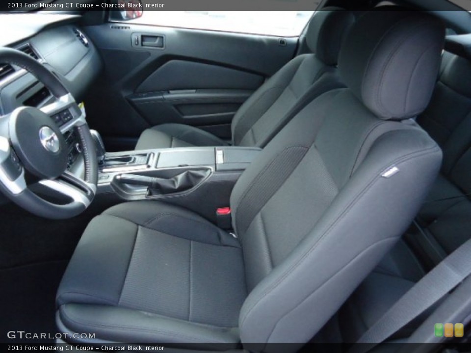 Charcoal Black Interior Photo for the 2013 Ford Mustang GT Coupe #65063489