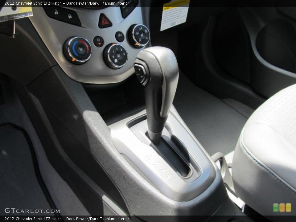 Dark Pewter/Dark Titanium Interior Transmission for the 2012 Chevrolet Sonic LTZ Hatch #65067821