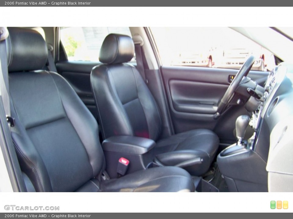 Graphite Black Interior Photo for the 2006 Pontiac Vibe AWD #65070809