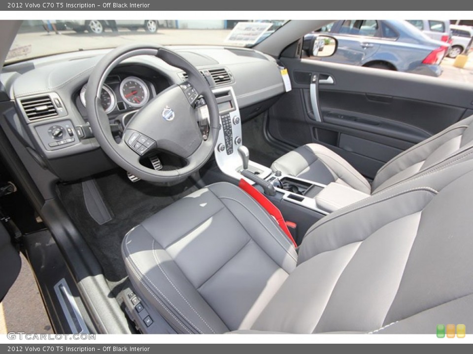 Off Black Interior Photo for the 2012 Volvo C70 T5 Inscription #65072066