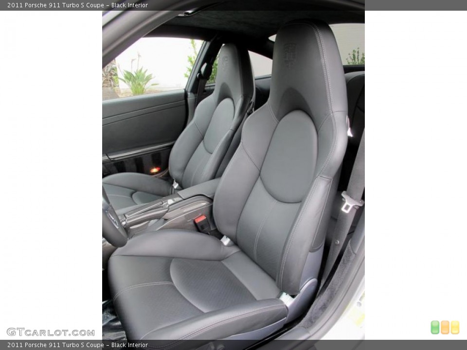 Black Interior Photo for the 2011 Porsche 911 Turbo S Coupe #65073052