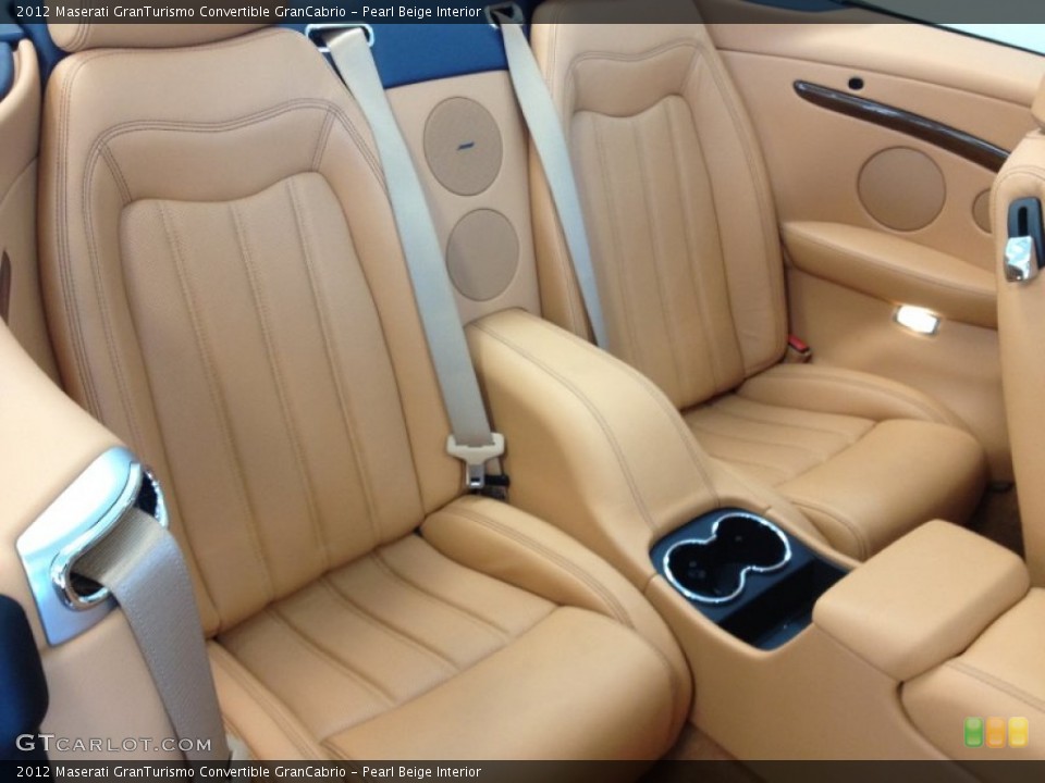 Pearl Beige Interior Photo for the 2012 Maserati GranTurismo Convertible GranCabrio #65079278