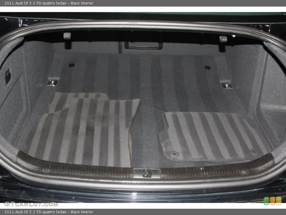 Black Interior Trunk for the 2011 Audi S6 5.2 FSI quattro Sedan #65081216