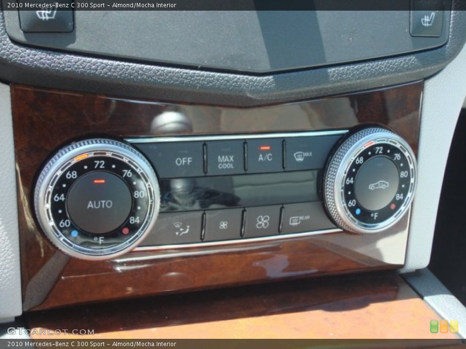 Almond/Mocha Interior Controls for the 2010 Mercedes-Benz C 300 Sport #65086478