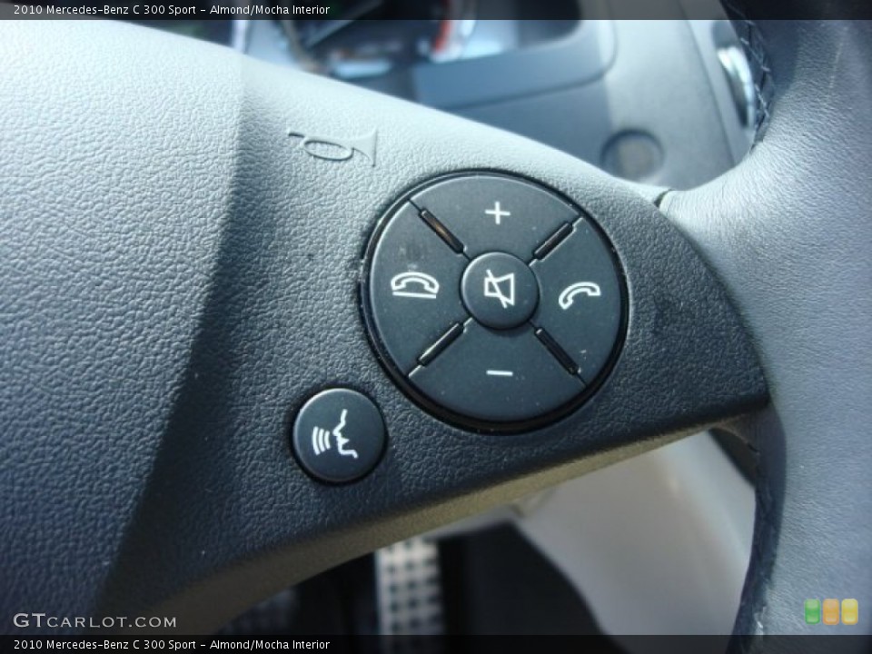 Almond/Mocha Interior Controls for the 2010 Mercedes-Benz C 300 Sport #65086526