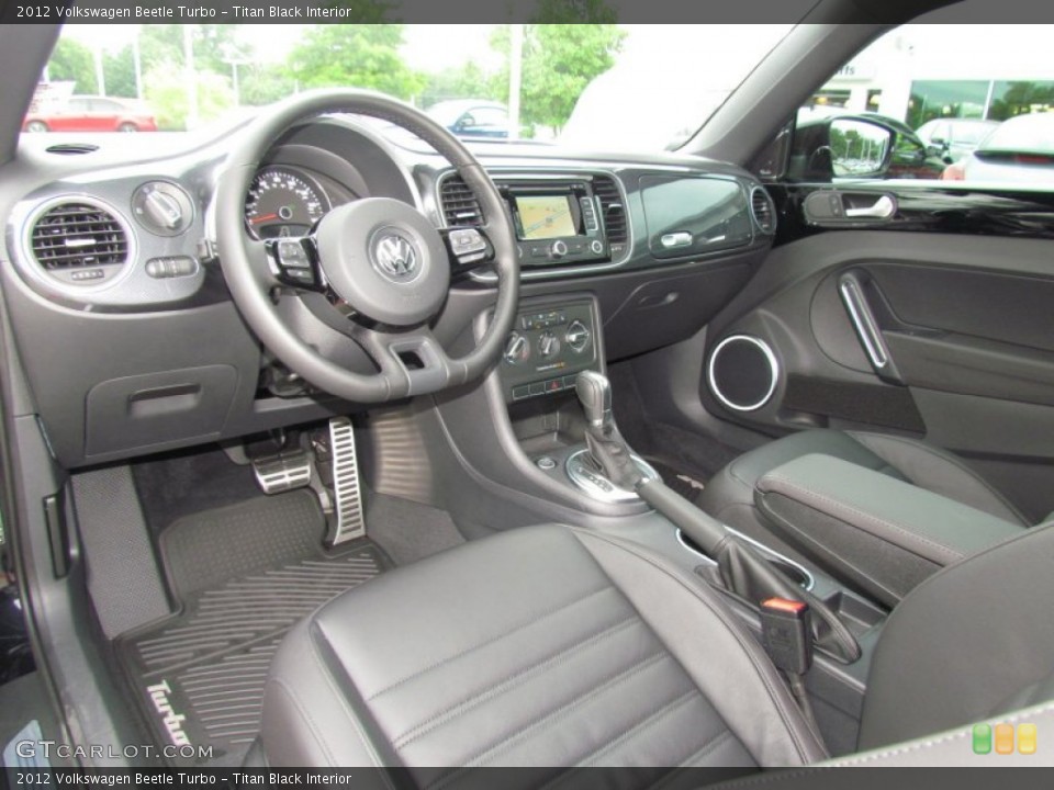 Titan Black Interior Dashboard for the 2012 Volkswagen Beetle Turbo #65091632