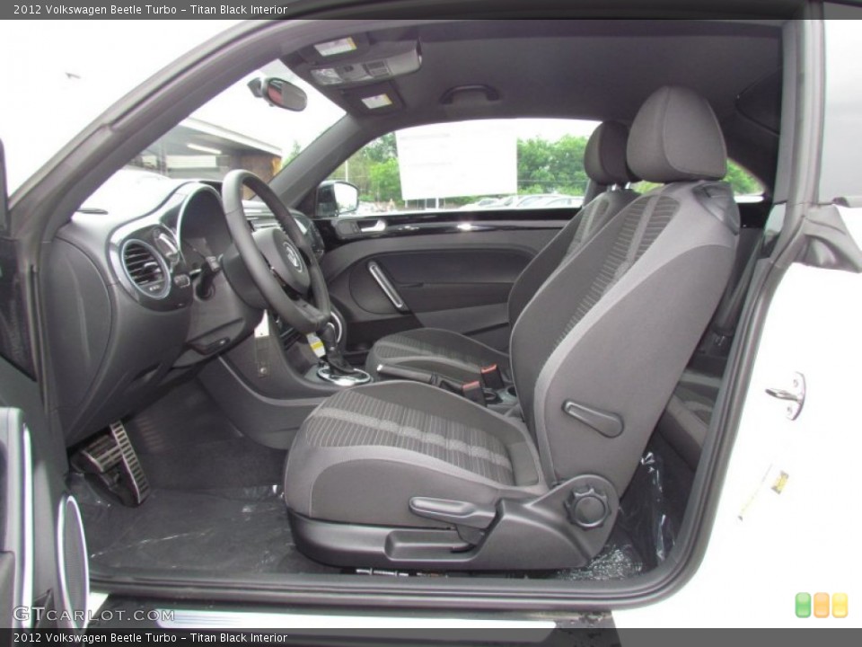 Titan Black Interior Photo for the 2012 Volkswagen Beetle Turbo #65093594
