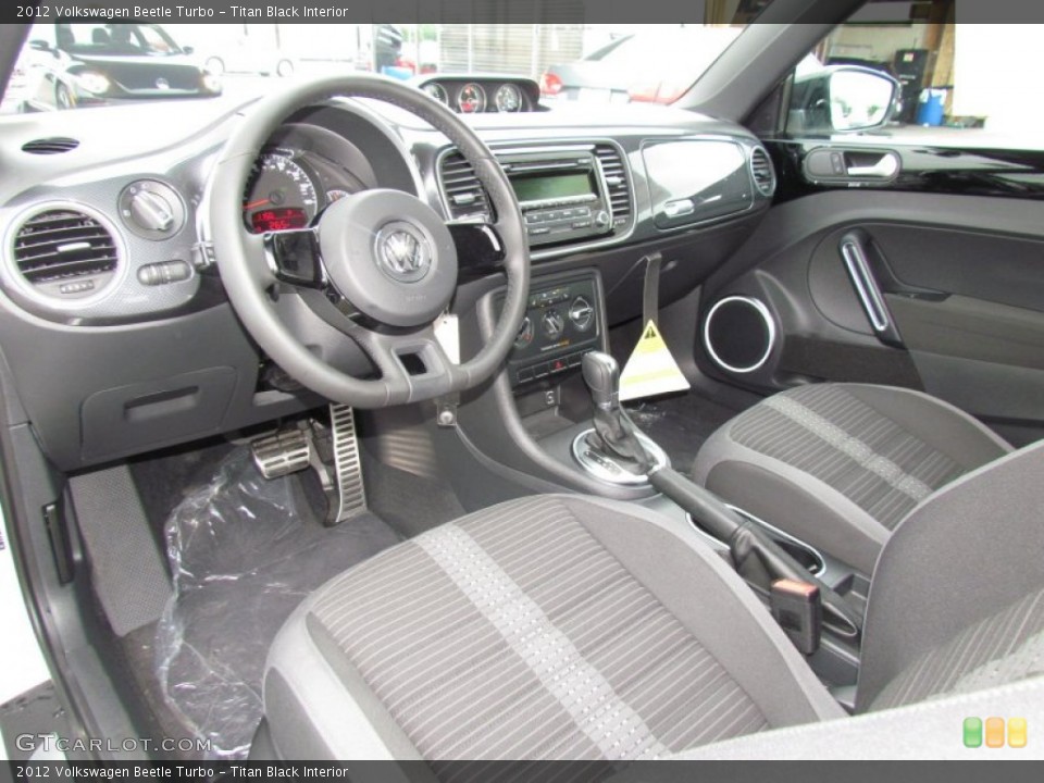 Titan Black Interior Photo for the 2012 Volkswagen Beetle Turbo #65093611
