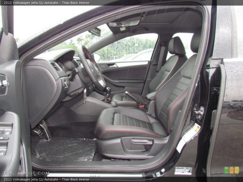 Titan Black Interior Photo for the 2012 Volkswagen Jetta GLI Autobahn #65093757