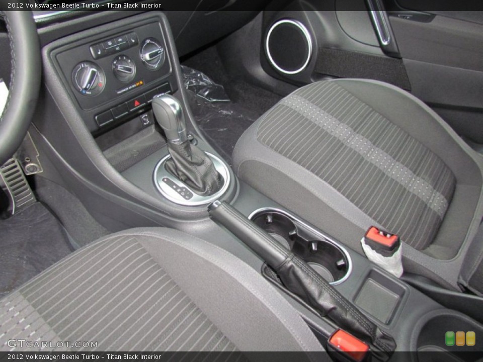 Titan Black Interior Transmission for the 2012 Volkswagen Beetle Turbo #65094081