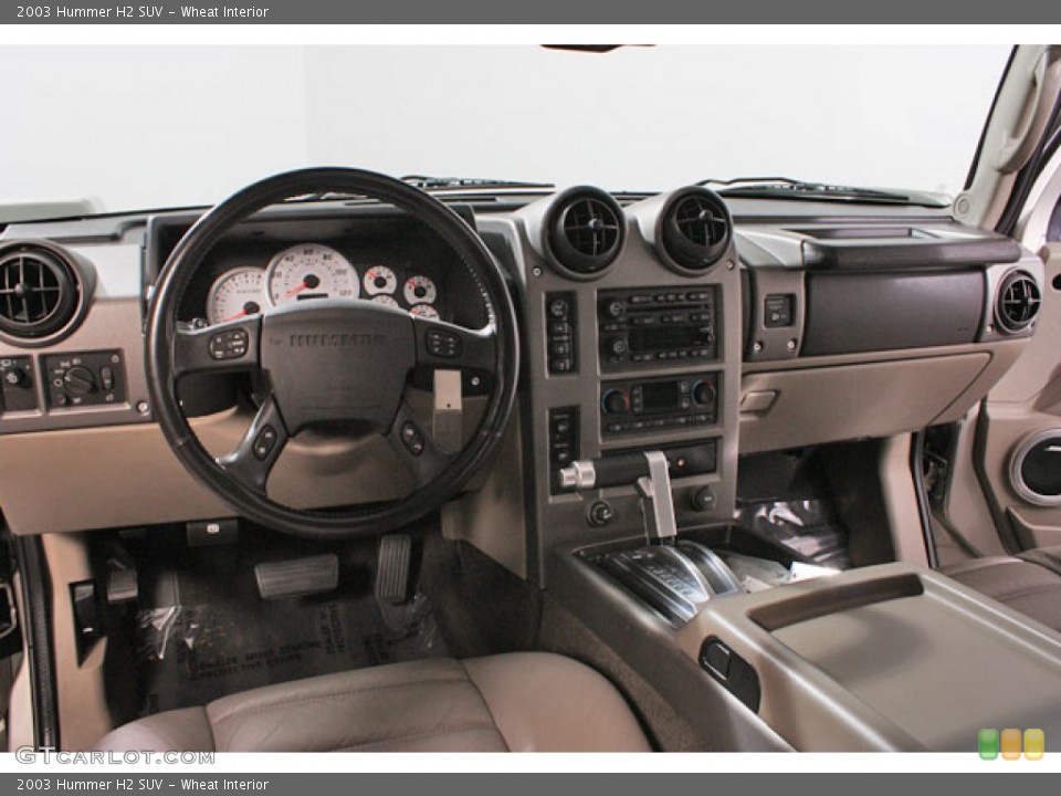 Wheat Interior Dashboard for the 2003 Hummer H2 SUV #65098037