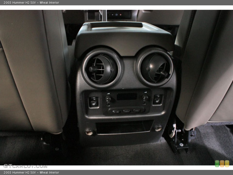 Wheat Interior Controls for the 2003 Hummer H2 SUV #65098089