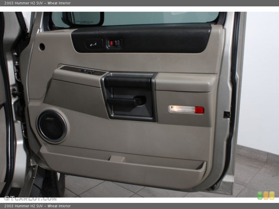 Wheat Interior Door Panel for the 2003 Hummer H2 SUV #65098098