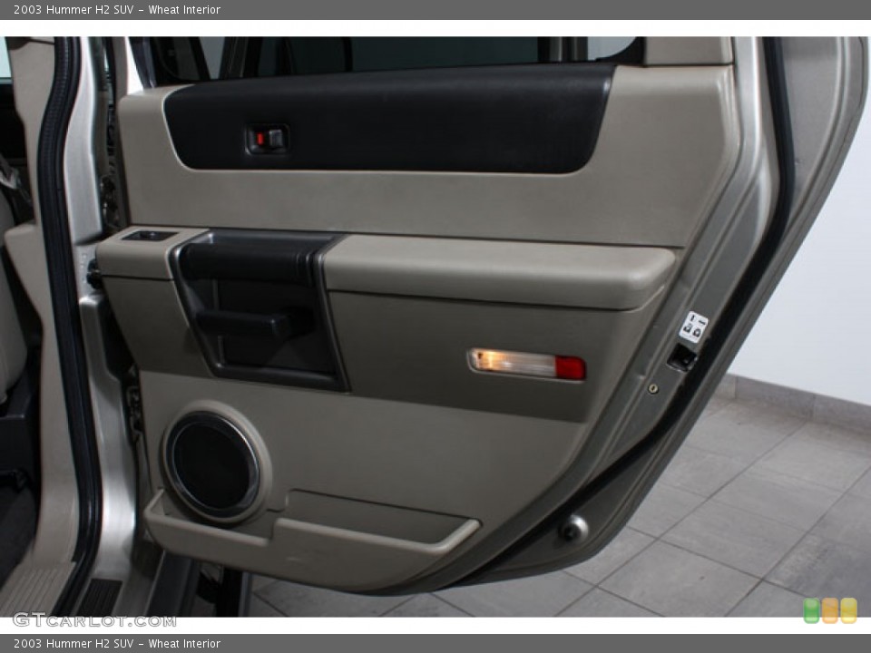 Wheat Interior Door Panel for the 2003 Hummer H2 SUV #65098104