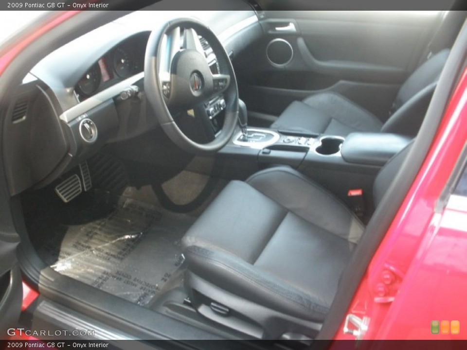 Onyx Interior Photo for the 2009 Pontiac G8 GT #65100621