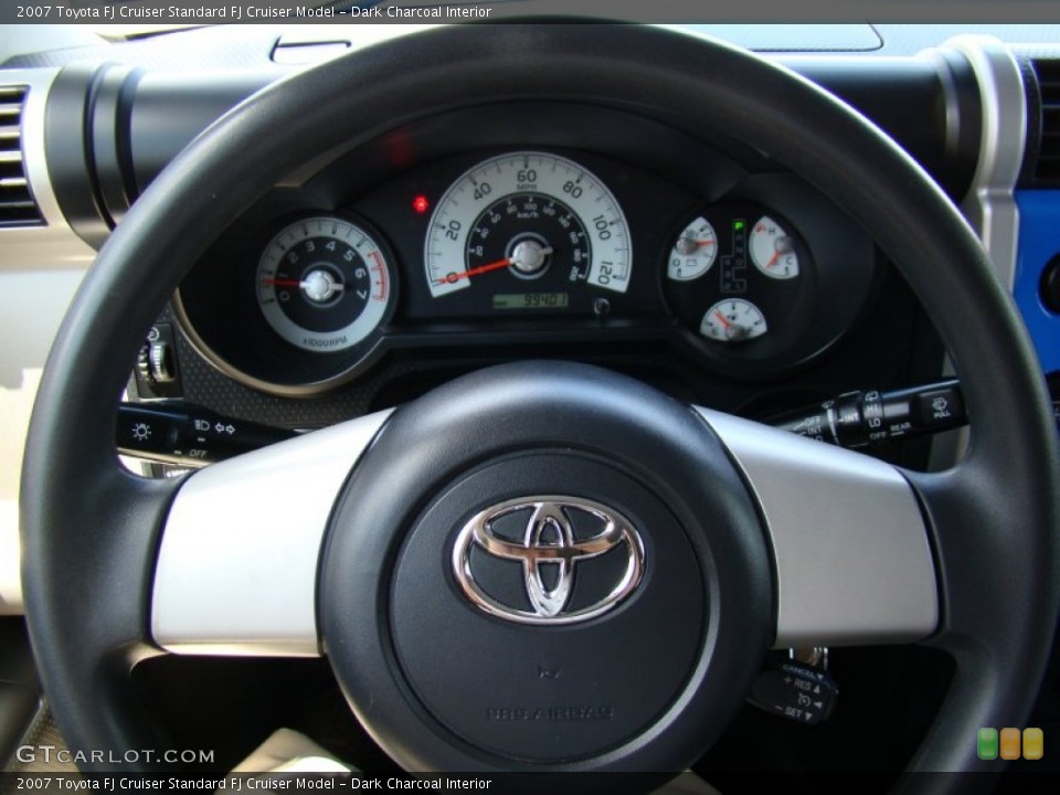 Dark Charcoal Interior Steering Wheel for the 2007 Toyota FJ Cruiser  #65101587