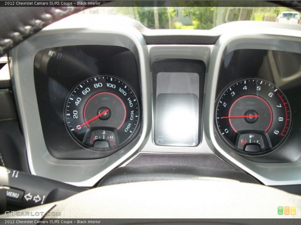 Black Interior Gauges for the 2012 Chevrolet Camaro SS/RS Coupe #65118355