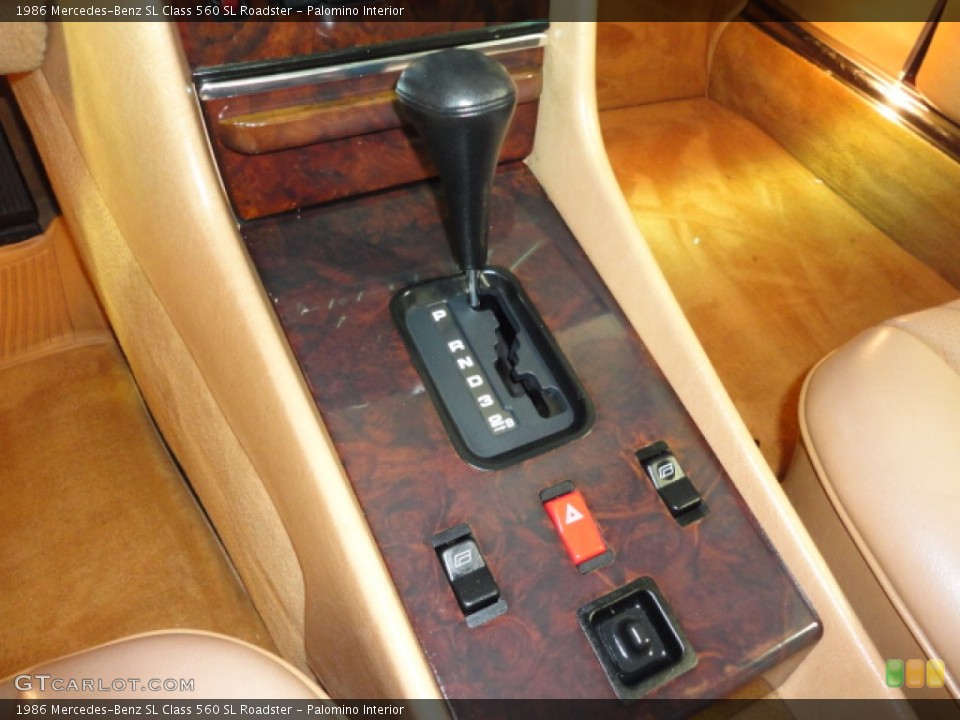 Palomino Interior Transmission for the 1986 Mercedes-Benz SL Class 560 SL Roadster #65128225