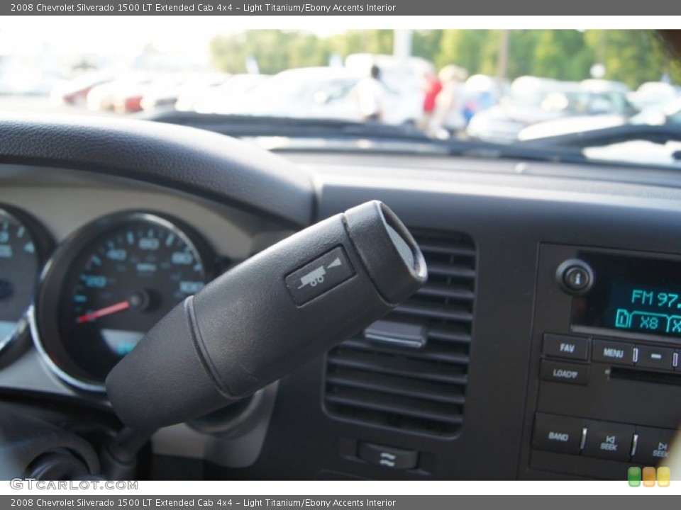 Light Titanium/Ebony Accents Interior Transmission for the 2008 Chevrolet Silverado 1500 LT Extended Cab 4x4 #65130532