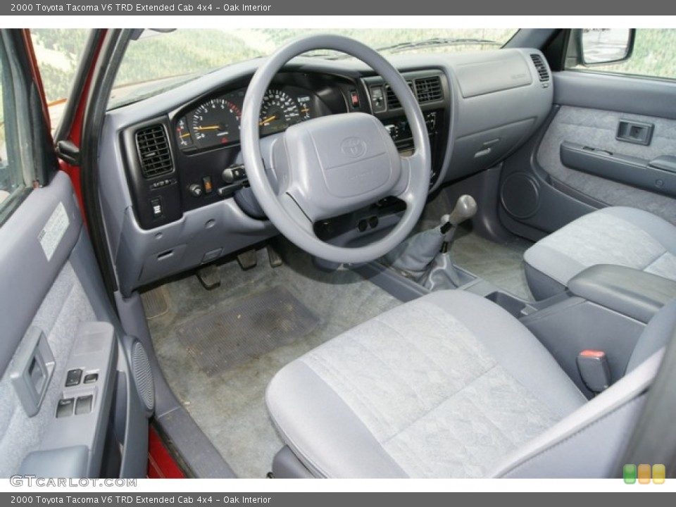 Oak Interior Prime Interior for the 2000 Toyota Tacoma V6 TRD Extended Cab 4x4 #65130994