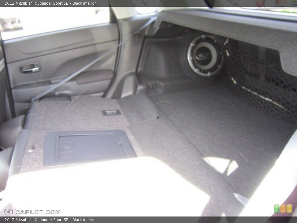 Black Interior Trunk for the 2012 Mitsubishi Outlander Sport SE #65131675