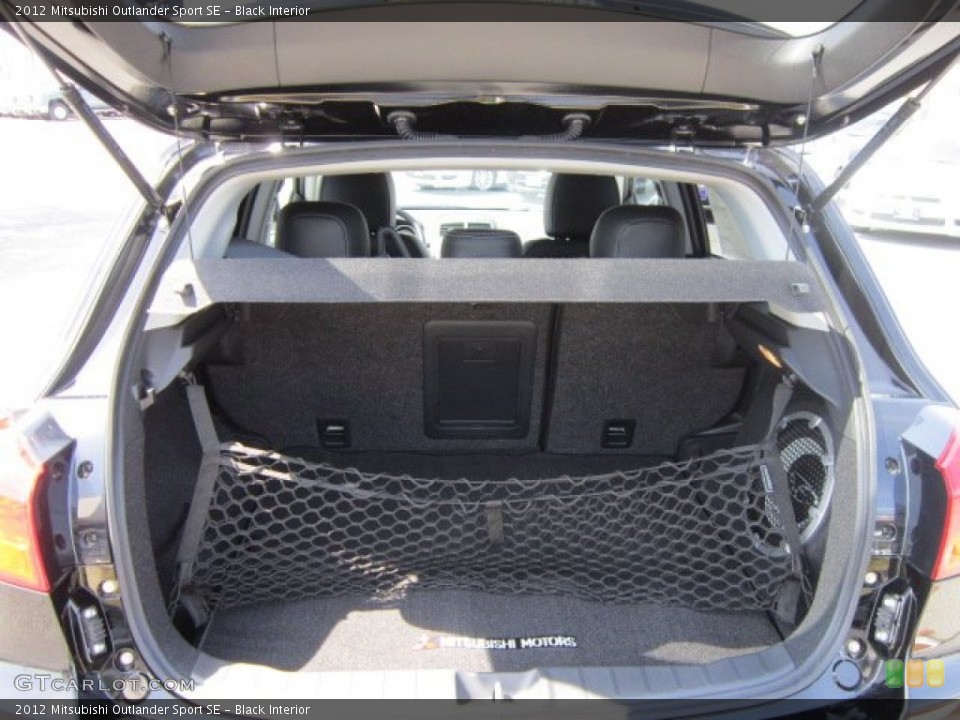 Black Interior Trunk for the 2012 Mitsubishi Outlander Sport SE #65131702
