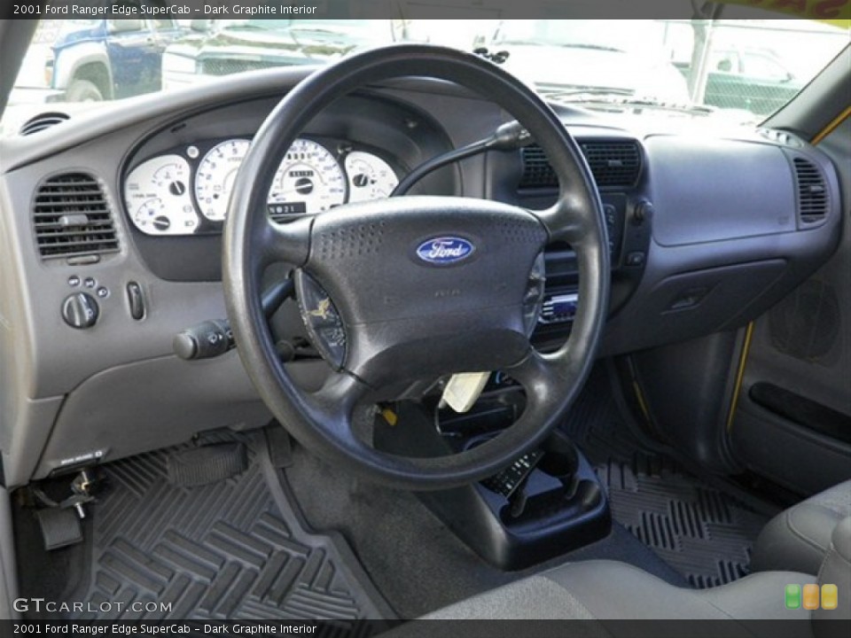 Dark Graphite Interior Dashboard for the 2001 Ford Ranger Edge SuperCab #65137040