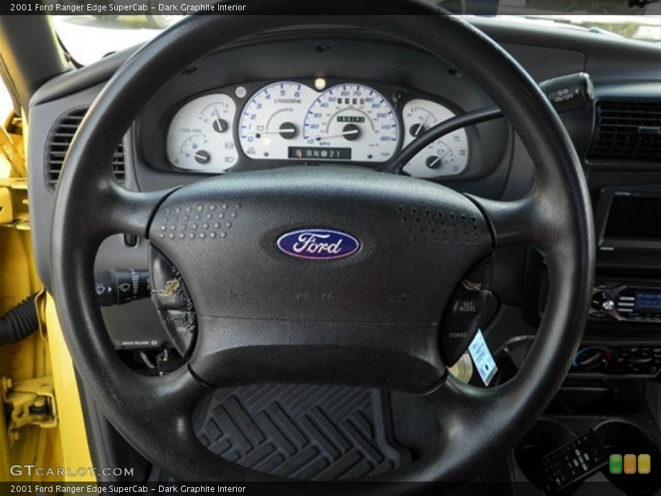 Dark Graphite Interior Steering Wheel for the 2001 Ford Ranger Edge SuperCab #65137052