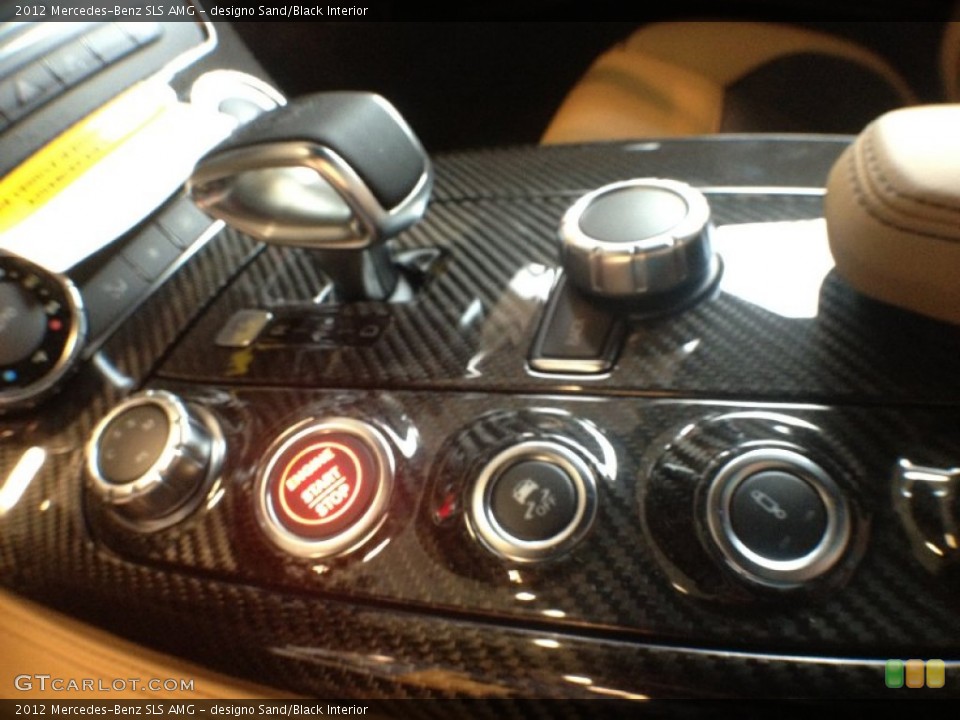designo Sand/Black Interior Transmission for the 2012 Mercedes-Benz SLS AMG #65140117