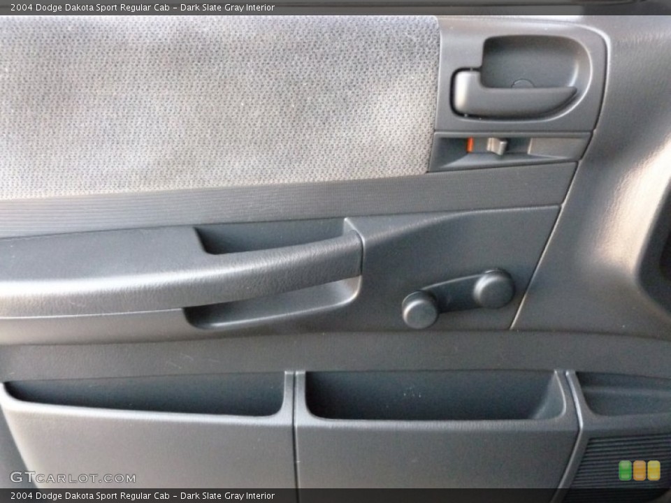 Dark Slate Gray Interior Door Panel for the 2004 Dodge Dakota Sport Regular Cab #65144886