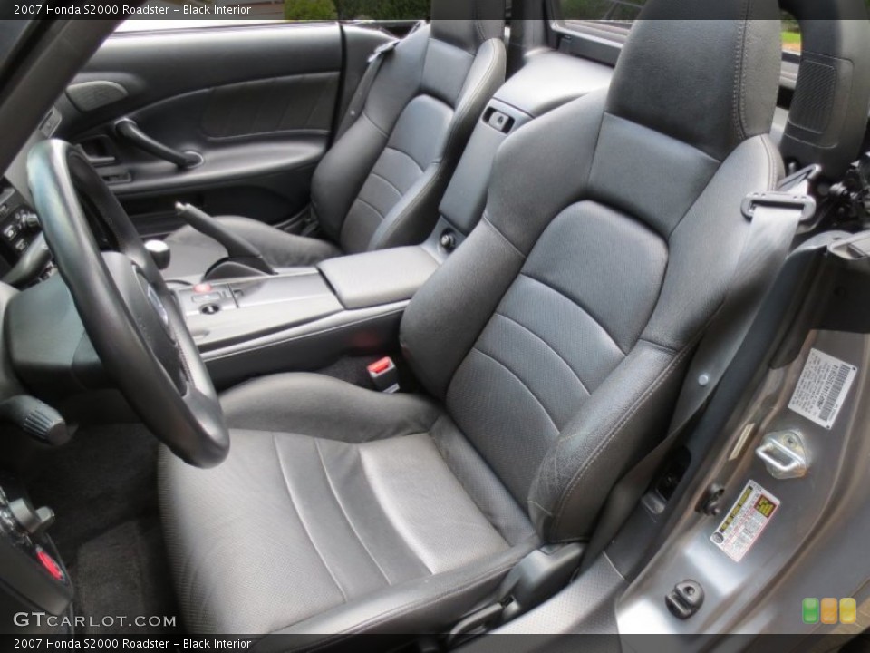 Black Interior Front Seat for the 2007 Honda S2000 Roadster #65146500