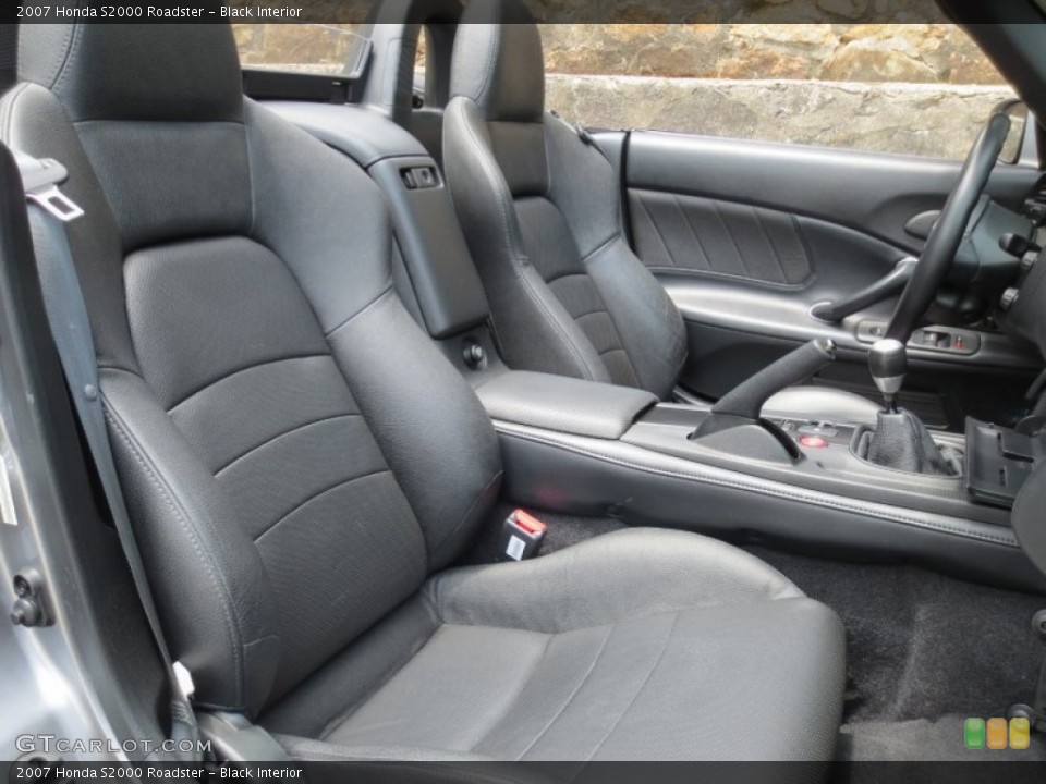 Black Interior Front Seat for the 2007 Honda S2000 Roadster #65146509