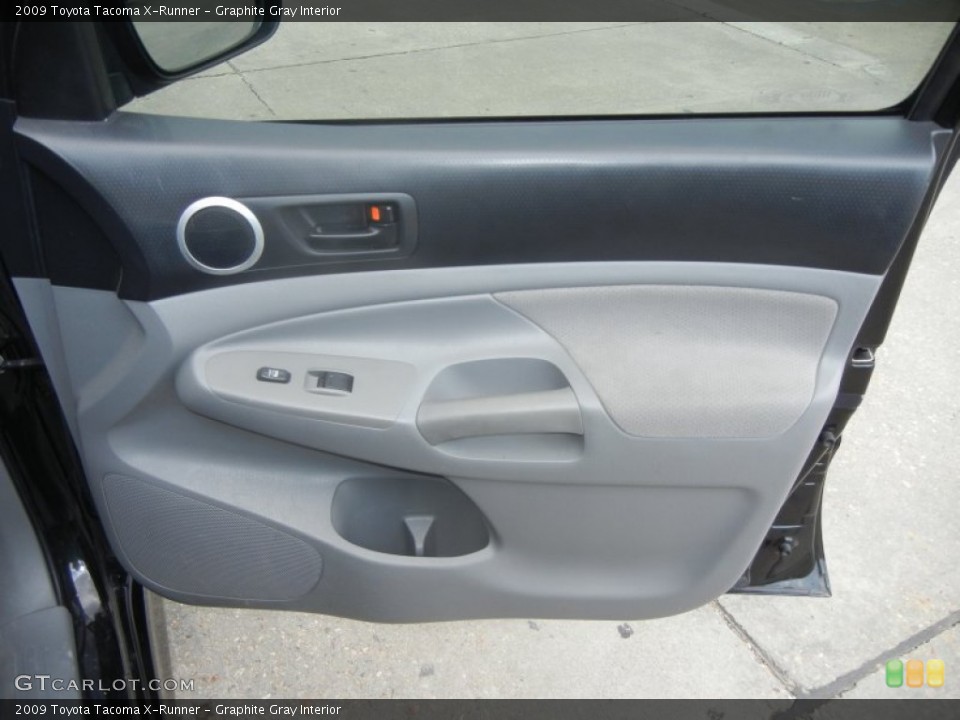 Graphite Gray Interior Door Panel for the 2009 Toyota Tacoma X-Runner #65151570