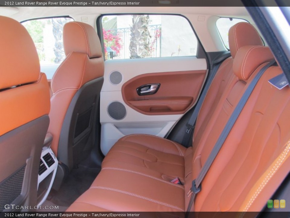 Tan/Ivory/Espresso Interior Photo for the 2012 Land Rover Range Rover Evoque Prestige #65153826