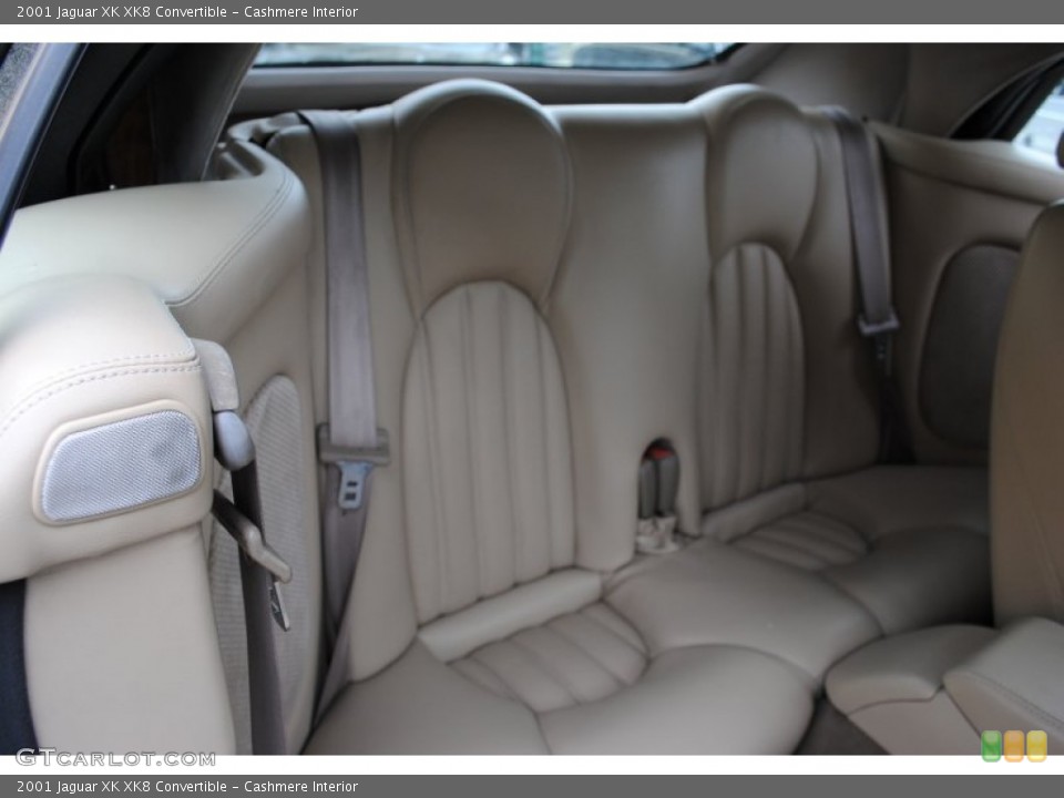 Cashmere Interior Rear Seat for the 2001 Jaguar XK XK8 Convertible #65154201