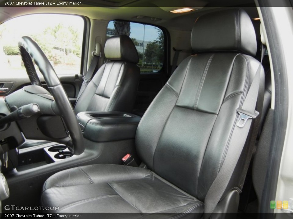 Ebony Interior Photo for the 2007 Chevrolet Tahoe LTZ #65155905