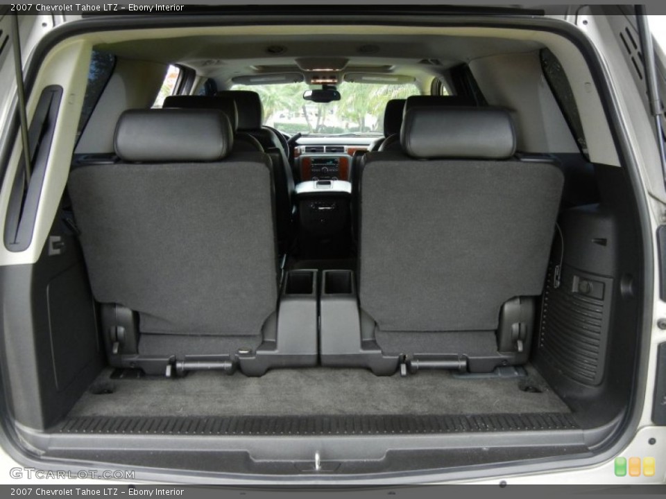 Ebony Interior Trunk for the 2007 Chevrolet Tahoe LTZ #65156004