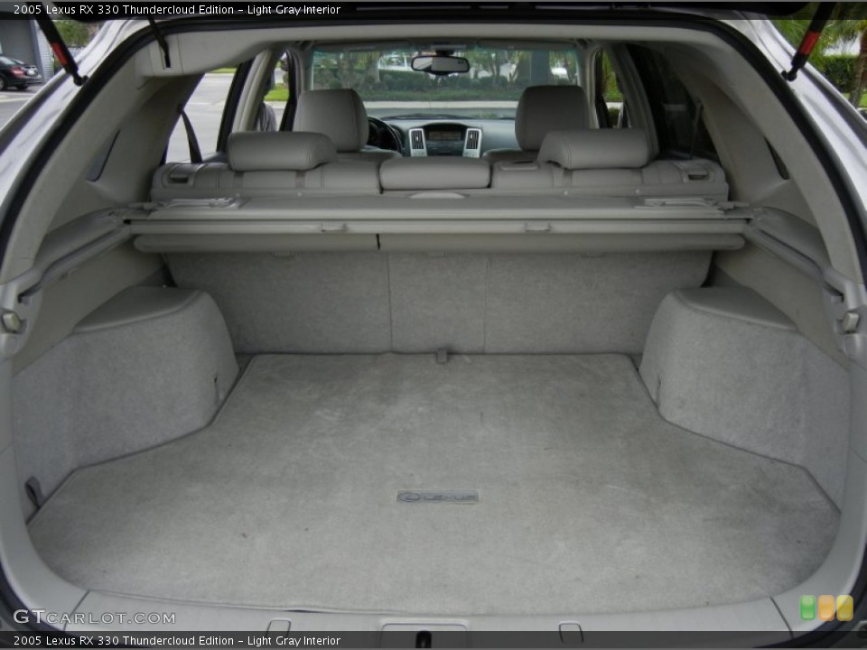 Light Gray Interior Trunk for the 2005 Lexus RX 330 Thundercloud Edition #65157510