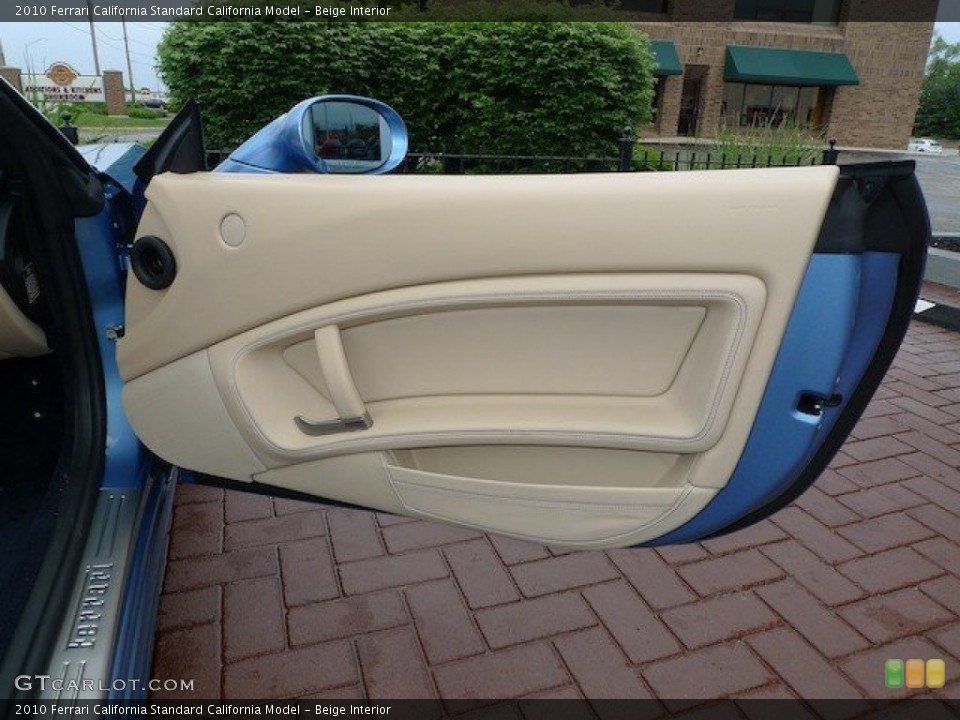 Beige Interior Door Panel for the 2010 Ferrari California  #65167380
