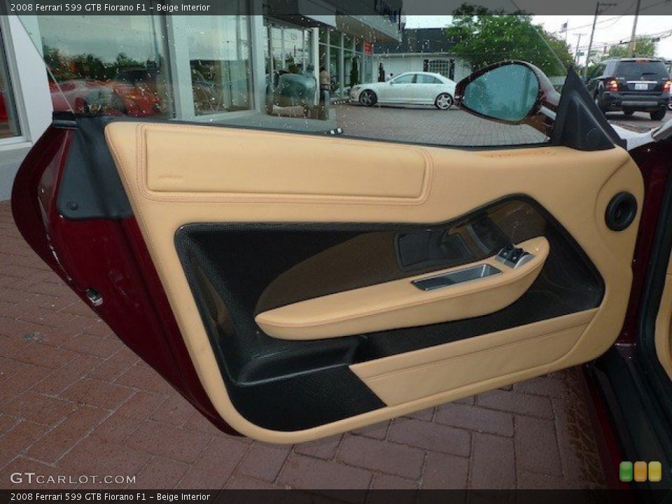 Beige Interior Door Panel for the 2008 Ferrari 599 GTB Fiorano F1 #65167491